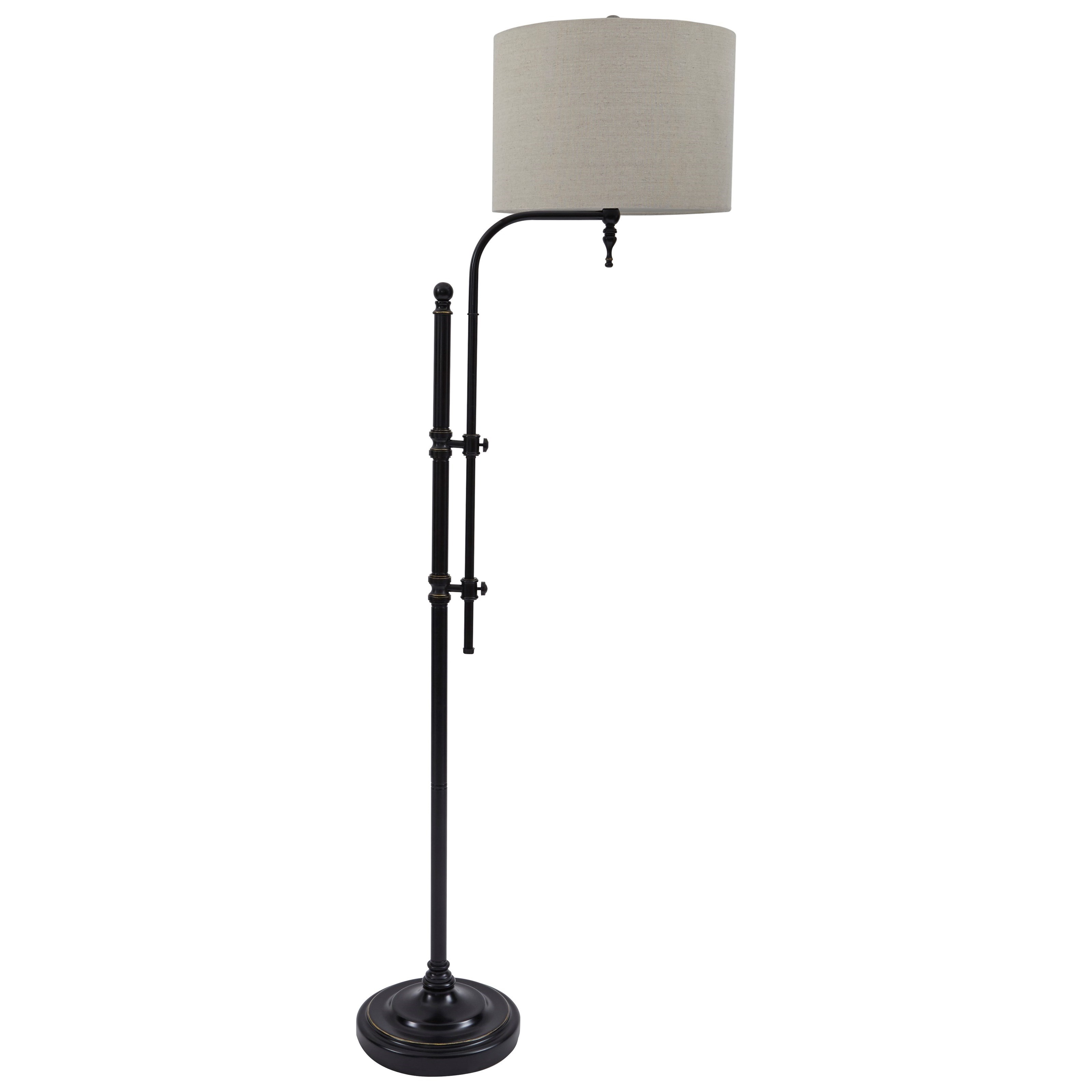 Retro style deals floor lamp